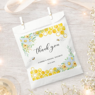 Honey Bee bridal shower thank you Favour Bag