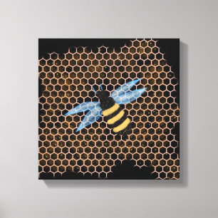 Honey Bee  Canvas Print