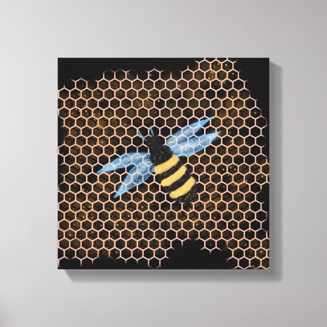 Honey Bee  Canvas Print (Front)