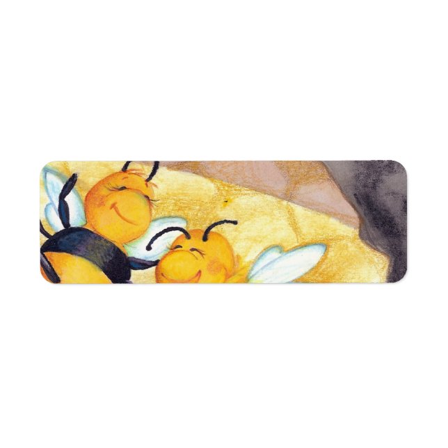 Honey Bee Dance Adresse de retour (Devant)