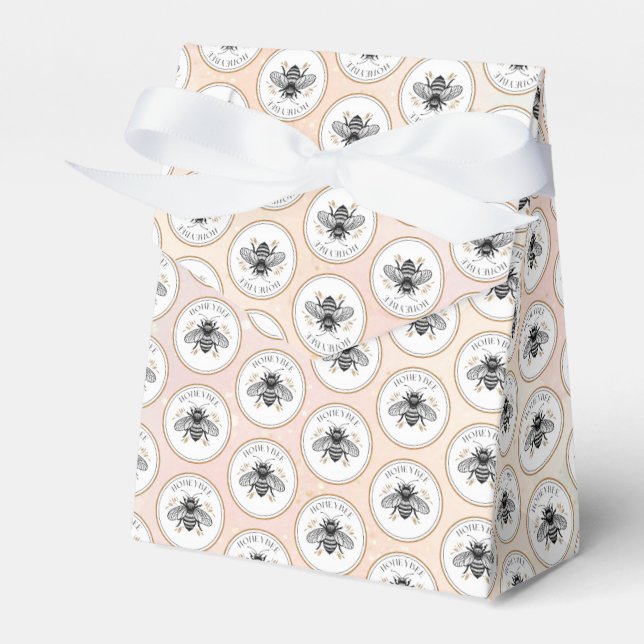 Honey Bee Favor Box (Front Side)