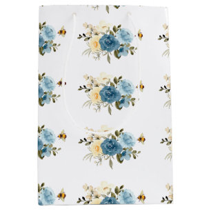 Honey Bee Floral Medium Gift Bag