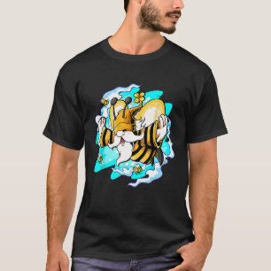 Honey Bee Garden Gnome Gardener Beekeeper Beekeepi T-Shirt