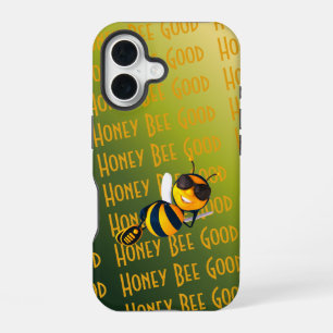 Honey Bee Grateful Graphic With Attitude iPhone 16 Case
