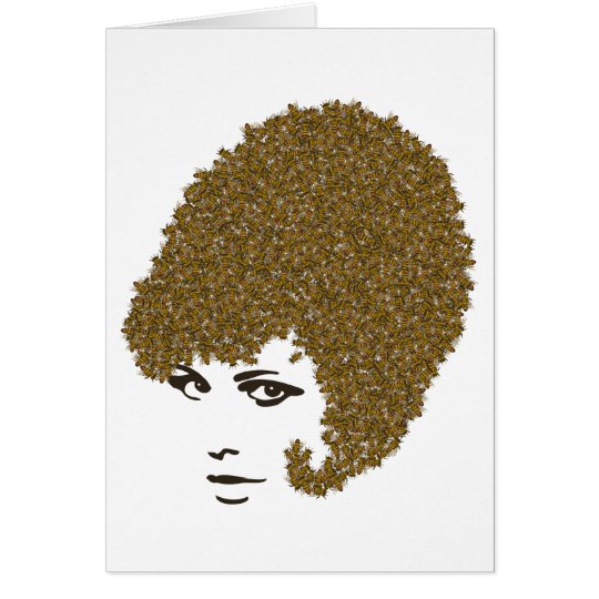 Honey Bee Hive Greeting Card