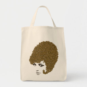 Honey Bee hive Hair-do Tote Bag