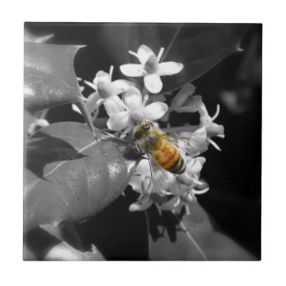 Honey Bee & Holly Tile