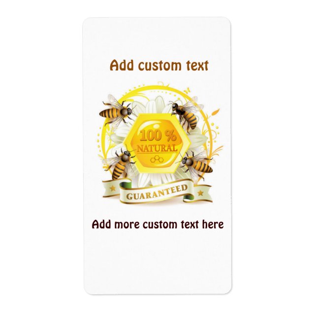 Honey Bee Honey Seller Beekeeper Apiarist (Front)