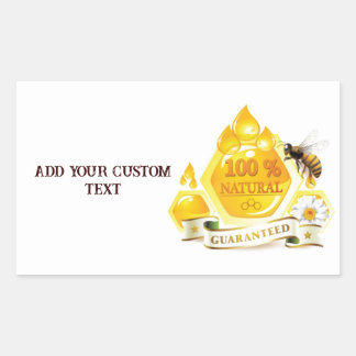 Honey Bee Honey Seller Beekeeper Apiarist Sticker