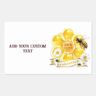 Honey Bee Honey Seller Beekeeper Apiarist Sticker