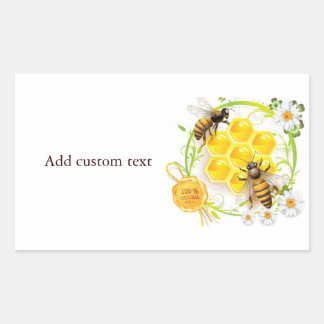 Honey Bee Honey Seller Beekeeper Apiarist Sticker