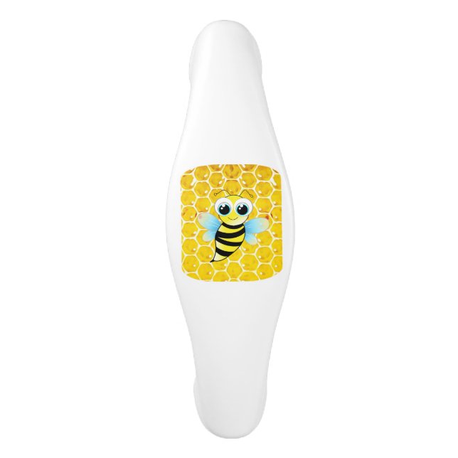 Honey Bee Honeycomb Cabinet Knobs (Front)