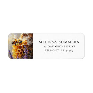 Honey Bee Honeycomb Lavender