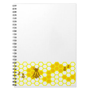 Honey Bee Honeypeb Carnet Motif