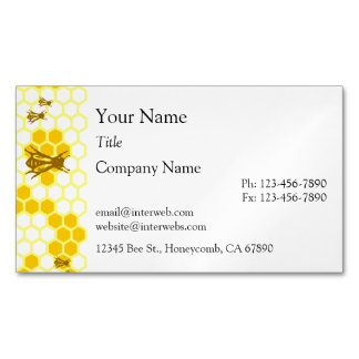 Honey Bee Honeypeb Cartes de visite personnalisés