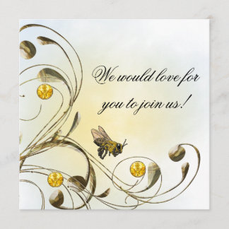Honey Bee Invitation