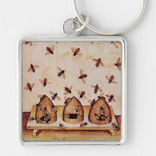 HONEY BEE KEYCHAIN
