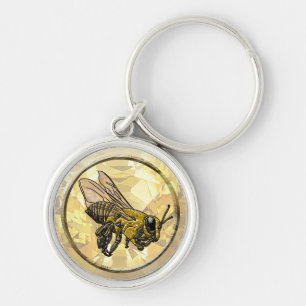 Honey Bee Keychain