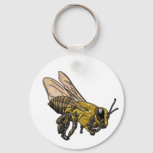 Honey Bee Keychain (Front)
