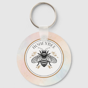 Honey Bee Keychain