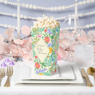 Honey Bee, Ladybug, Butterfly, Dragonfly & Flowers Favor Box