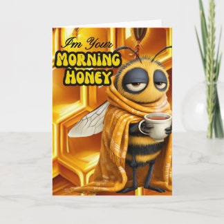 Honey Bee Lovers Need Hugs Holiday Card