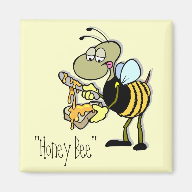 "Honey Bee" Magnet (Front)