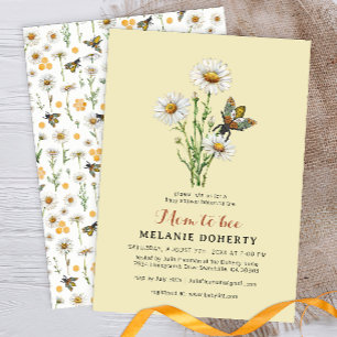 Honey Bee Mom to Bee Baby Shower Invitation   Wild