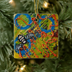 Honey Bee Ornament