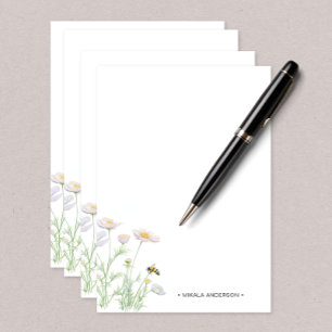 Honey Bee Personalized note card