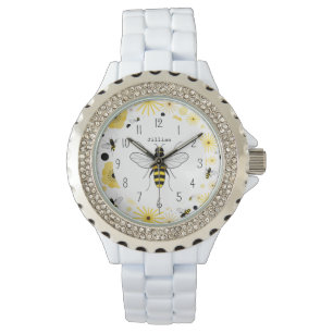 Honey Bee Personalized Watch