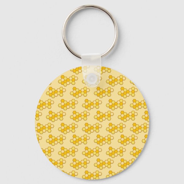 Honey Bee Printable Keychain (Front)
