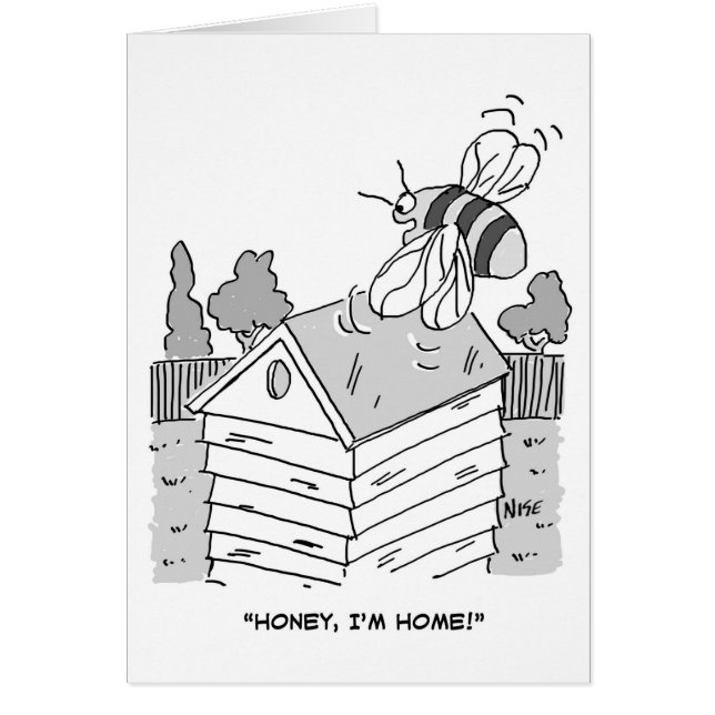 Honey Bee Returns to its Beehive (Front)