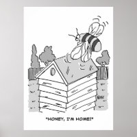 Honey Bee Returns to its Beehive