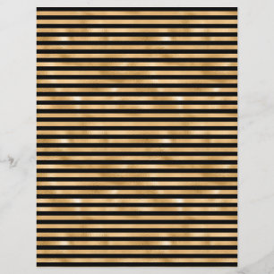 Honey Bee Scrapbook Paper Sheet