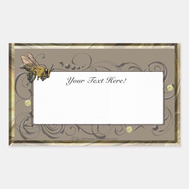Honey Bee Sticker (Front)