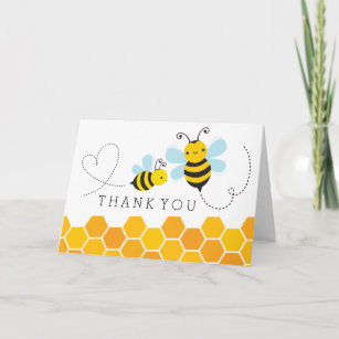 Honey Bee Thank You Card