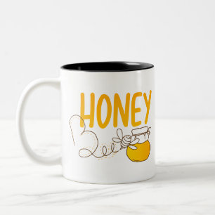 Honey Bee Two-Tone Coffee Mug