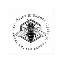 Honey Bee | Vintage Family Name & Self-inking Sta