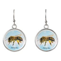 Honey Bee Watercolor Painting