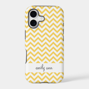Honey Bee Yellow Chevrons Pattern