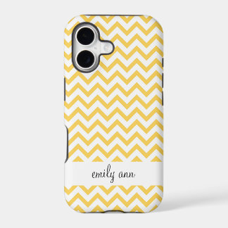 Honey Bee Yellow Chevrons Pattern