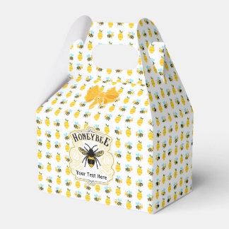 Honey Bees and Hives Personalize Favour Box