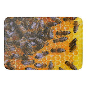 HONEY BEES BATH MAT
