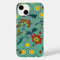 HONEY BEES,BEEHIVES,SPRING FLOWERS BEEKEEPER Green