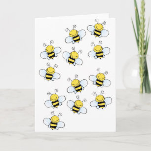 Honey Bees Card