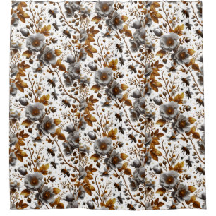 honey bees  florals and leaves pattern doodle art