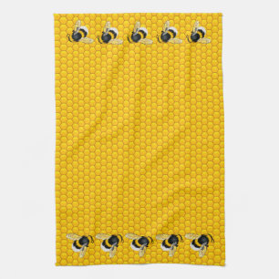 Honey Bees Kitchen Towel