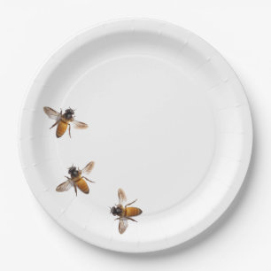 Honey Bees Paper Plate