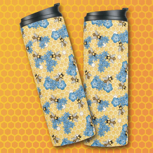 Honey Bees  Thermal Tumbler (Creator Uploaded)